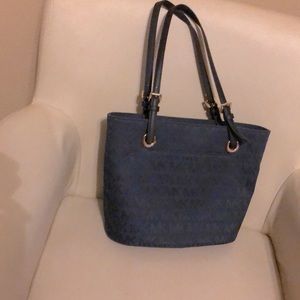 Navy Michael Kors Bag